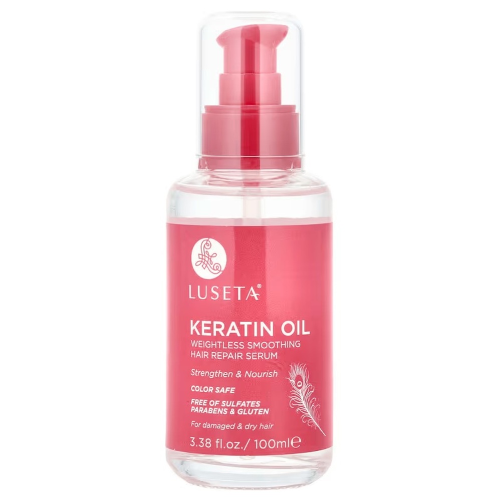 Luseta Keratin Oil Weightless Smoothing Hair Repair Serum